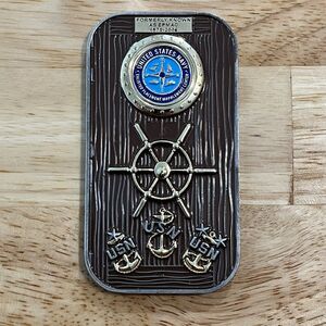 Challenge Coin US Navy USN Chief CPO Mess PERS-4013 EPMAC Personnel Command